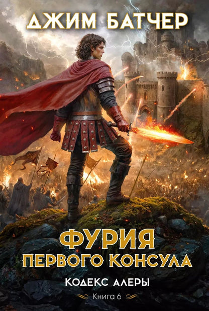 Обложка книги "Джим Батчер: Кодекс Алеры. Книга 6. Фурия Первого консула"