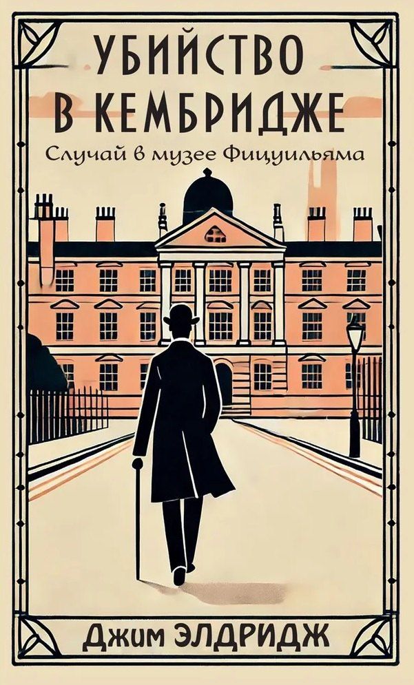 Обложка книги "Джим Элдридж: Убийство в Кембридже"