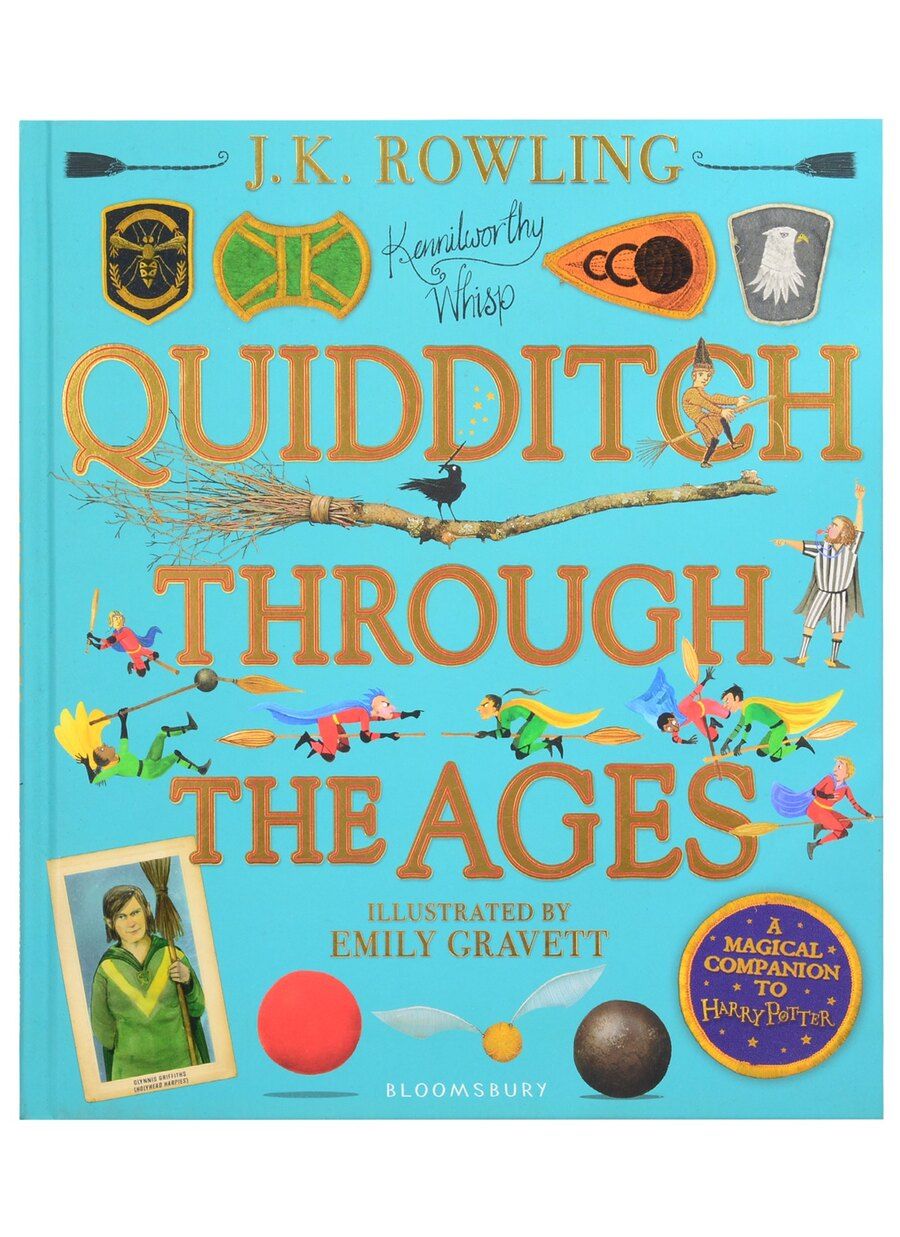 Обложка книги "Джоан Кэтлин: Quidditch Through the Ages. Illustrated Edition"