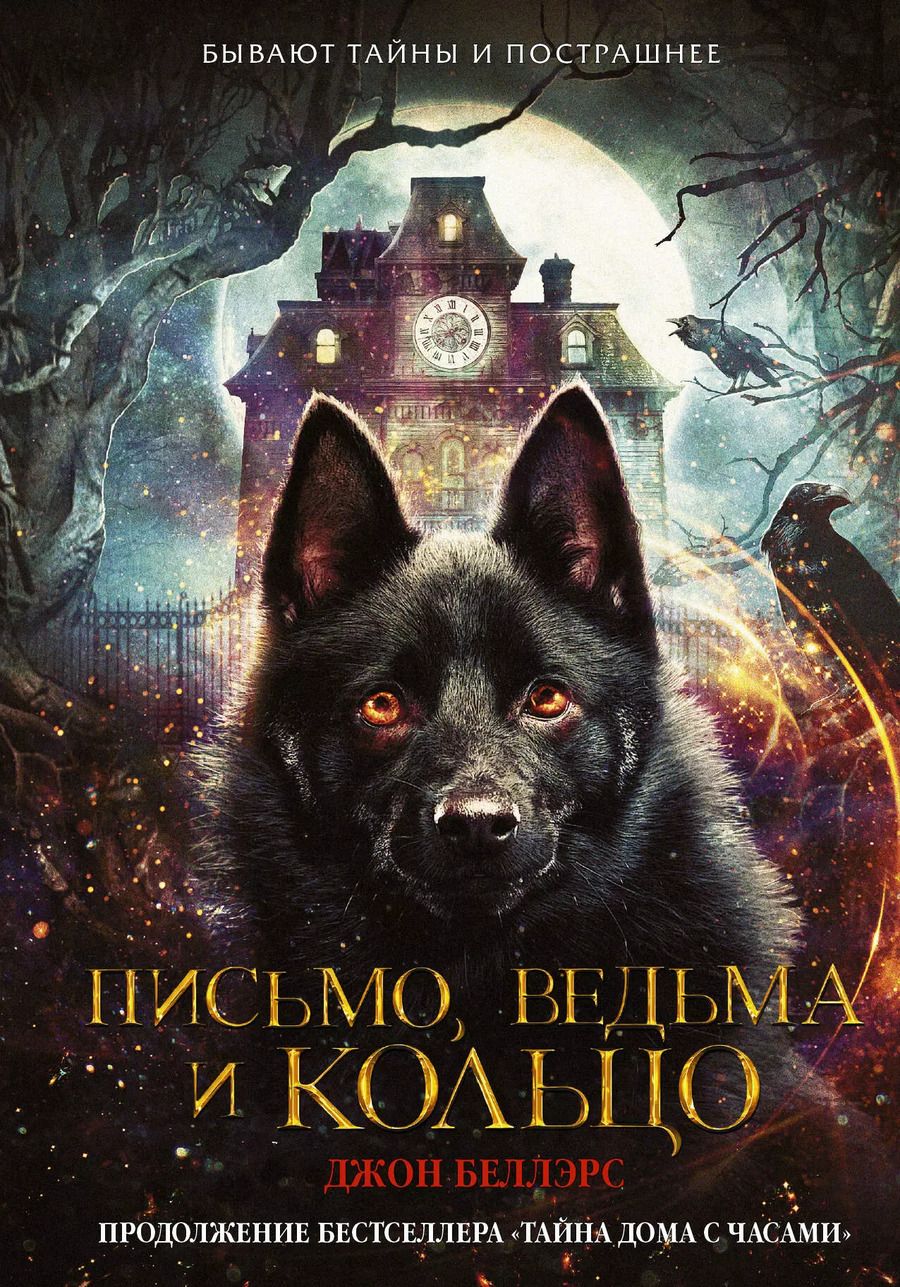 Обложка книги "Джон Беллэрс: Письмо, ведьма и кольцо"