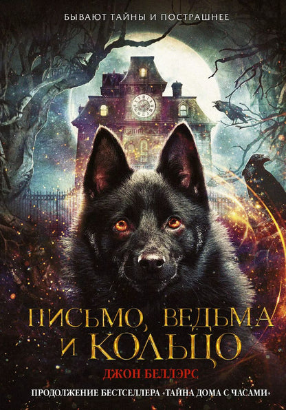 Обложка книги "Джон Беллэрс: Письмо, ведьма и кольцо"