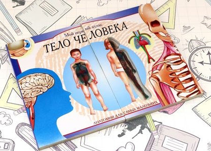 Фотография книги "Джон Брук: Тело человека. Мой первый атлас"