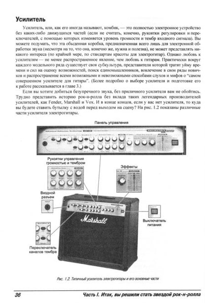 Фотография книги "Джон Чаппел: Электрогитара для чайников (+online аудиокурс)"