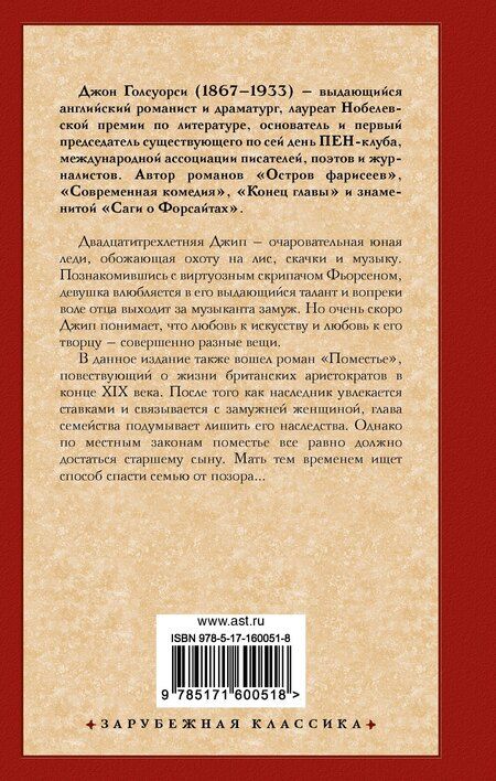 Фотография книги "Джон Голсуорси: За гранью. Поместье"