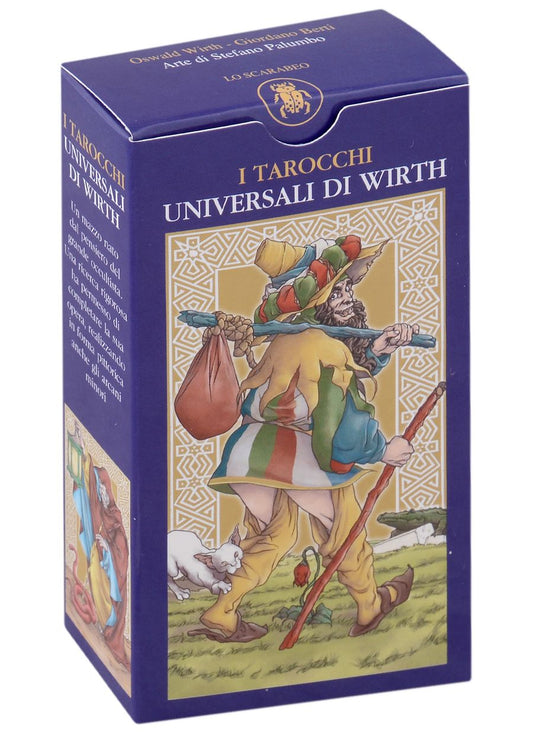 Обложка книги "Джордано Берти: Universal Wirth Tarot"