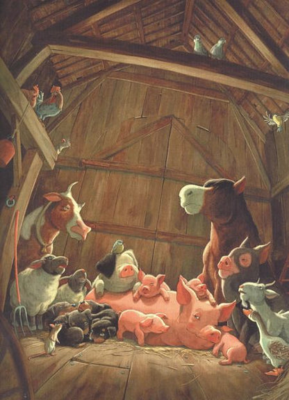 Фотография книги "Джордж Оруэлл: Скотный двор. Повесть-притча"