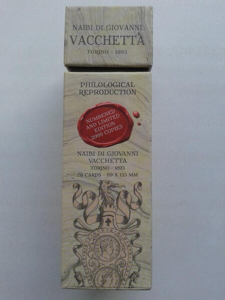 Фотография книги "Джованни Вачетта: Наиби Джованни Вачетта. 78 карт + инструкция"