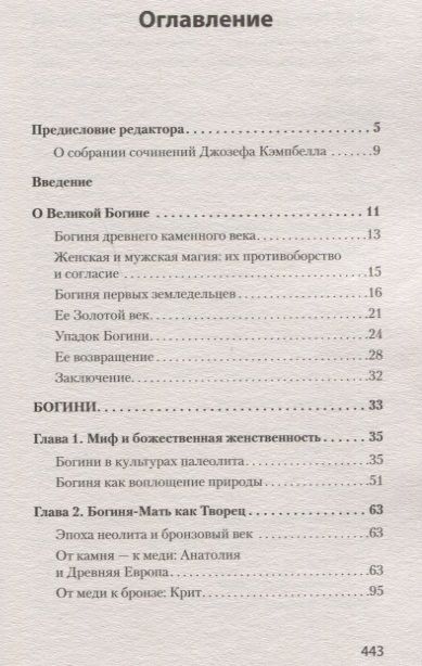 Фотография книги "Джозеф Кэмпбелл: Богини: тайны женской божественной сущности (#экопокет)"