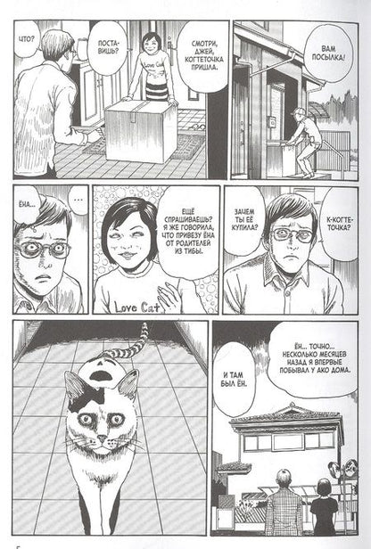 Фотография книги "Дзюндзи Ито: Кошачий дневник "