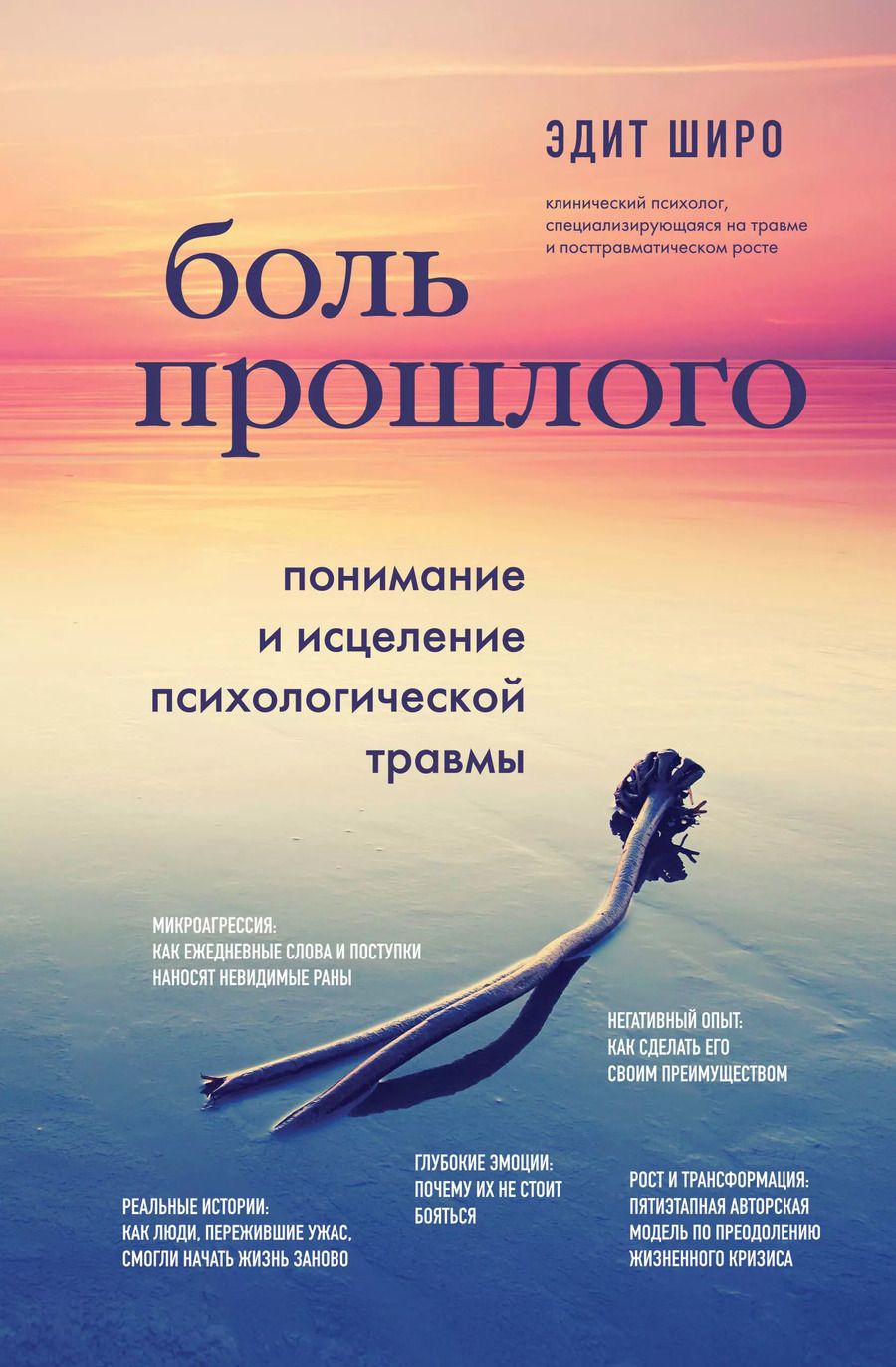 Обложка книги "Эдит Широ: Боль прошлого. Понимание и исцеление психологической травмы"