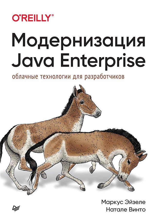 Обложка книги "Эйзеле, Винто: Модернизация Java Enterprise. Облачные технологии для разработчиков"