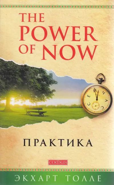 Обложка книги "Экхарт Толле: The Power of Now. Практика"