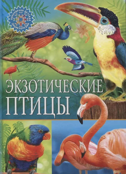 Обложка книги "Экзотические птицы"