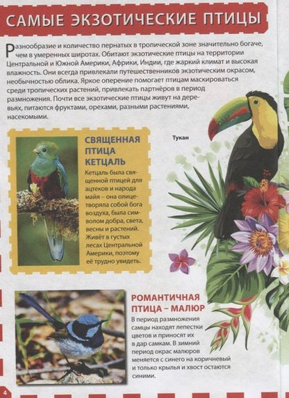 Фотография книги "Экзотические птицы"