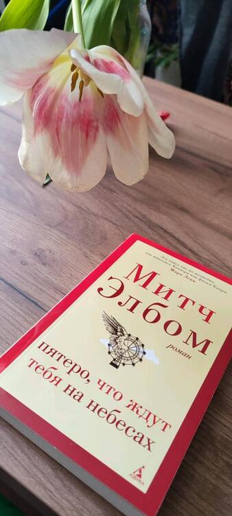 Фотография книги "Элбом: Пятеро, что ждут тебя на небесах"