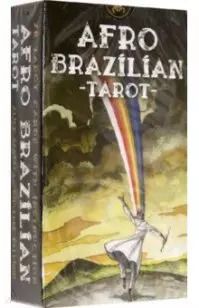Обложка книги "Элис Сантана: Afro Brasilian Tarot (78 Tarot Cards with Instructions)"