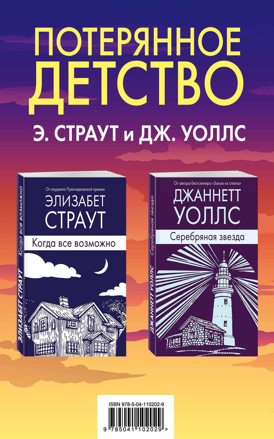 Обложка книги "Элизабет Страут: Потерянное детство: Когда все возможно. Серебряная звезда (комплект из 2 книг)"