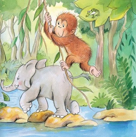 Фотография книги "Элизенда Кастельс: Орангутанг не хочет спать. 2+"