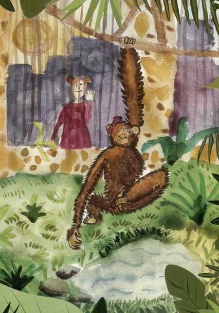 Фотография книги "Эллина Дарчиева: Приключения шустрой обезьянки Барбариски"