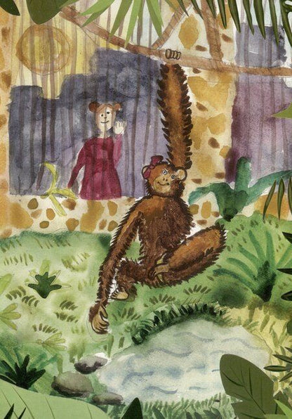 Фотография книги "Эллина Дарчиева: Приключения шустрой обезьянки Барбариски"