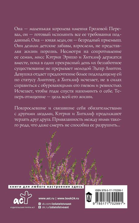 Фотография книги "Эмили Джейн: Грозовой перевал"