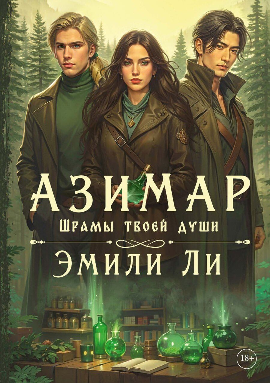 Обложка книги "Эмили Ли: Азимар. Шрамы твоей души"