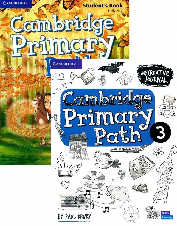 Обложка книги "Emily Hird: Cambridge Primary Path. Level 3. Students Book with Creative Journal (комплект из 2-х книг)"