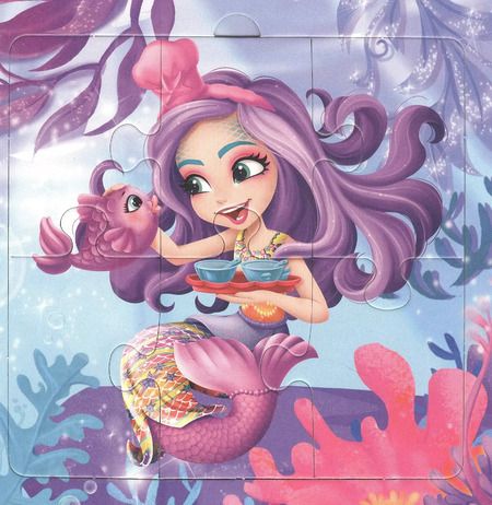 Фотография книги "Энчантималс. Книга пазлов"