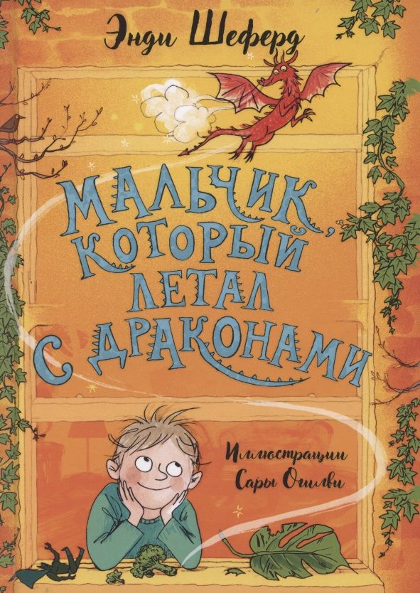 Обложка книги "Энди Шеферд: Мальчик, который летал с драконами"