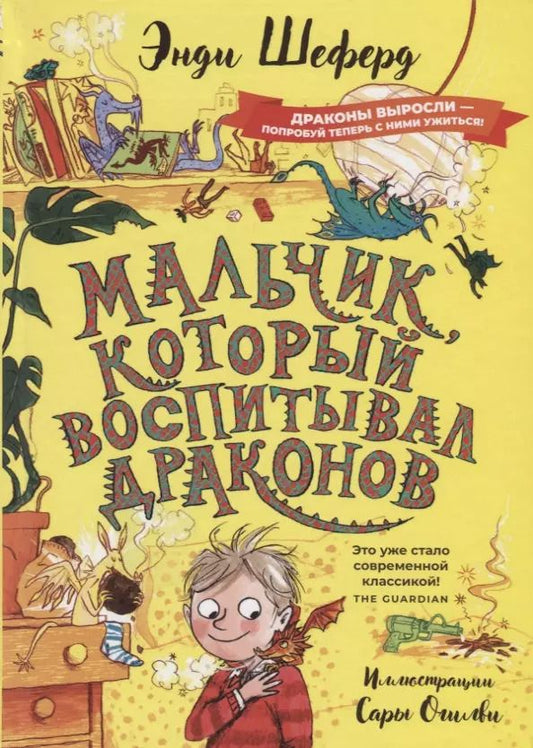 Обложка книги "Энди Шеферд: Мальчик, который воспитывал драконов"