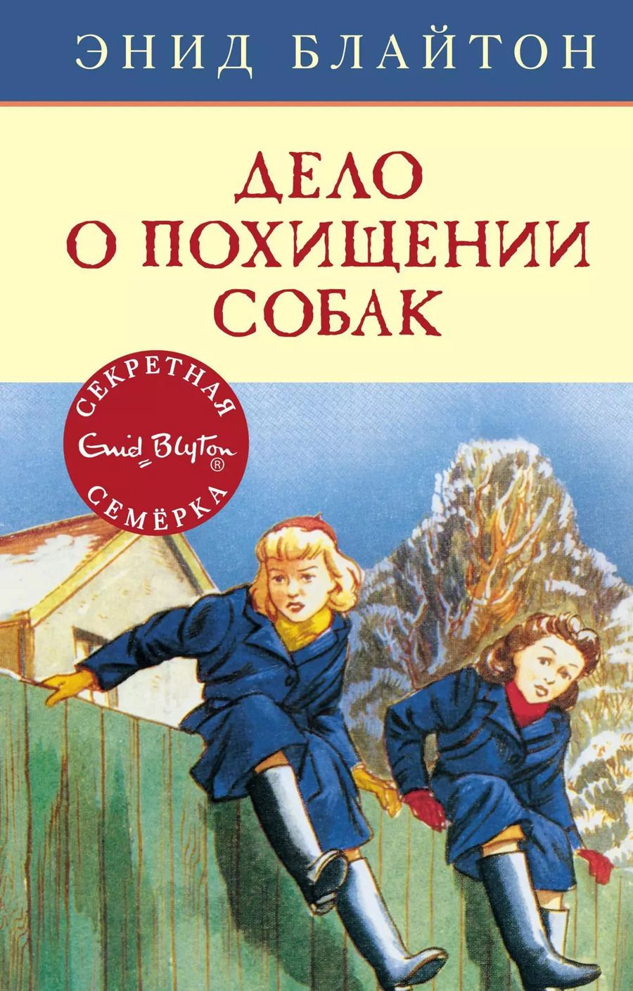 Обложка книги "Энид Блайтон: Дело о похищении собак"