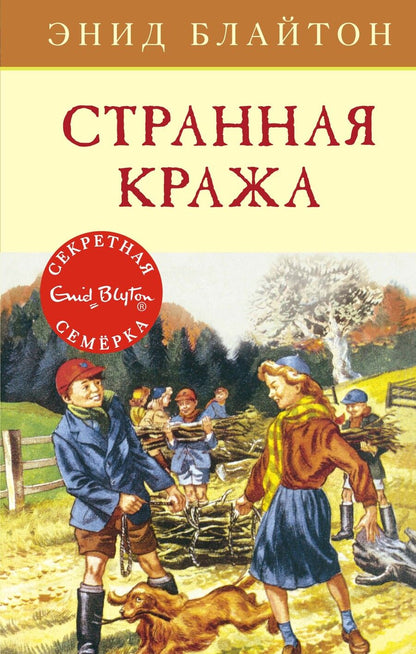 Обложка книги "Энид Блайтон: Странная кража"