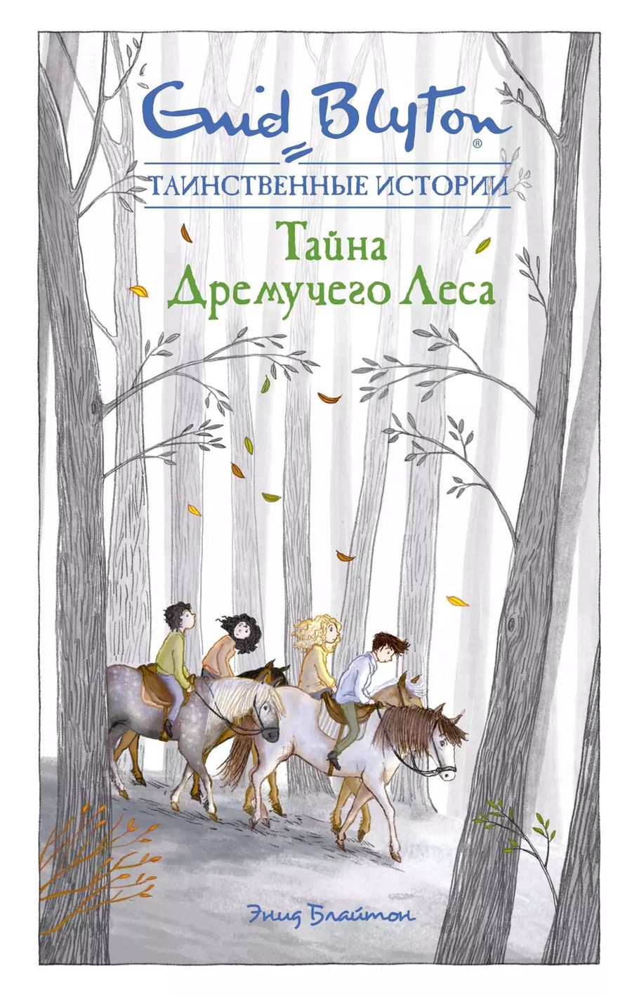 Обложка книги "Энид Блайтон: Тайна дремучего леса"