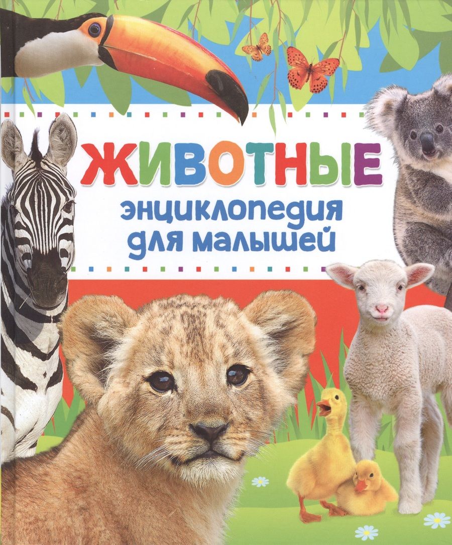 Обложка книги "Энциклопедия животных для малышей (нов.)"