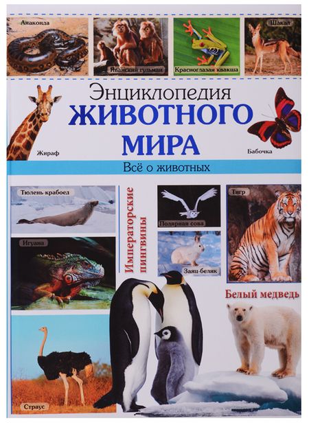 Фотография книги "Энциклопедия животного мира наша"