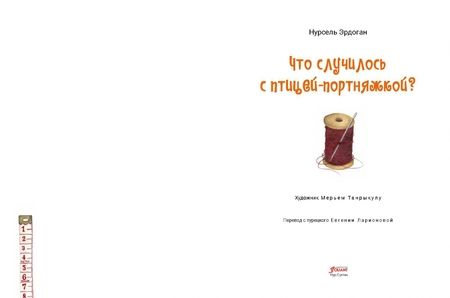 Фотография книги "Эрдоган: Что случилось с птицей-портняжкой?"