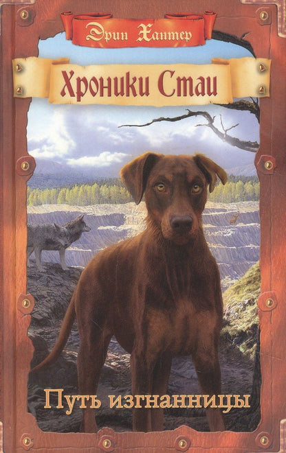 Обложка книги "Эрин ХантерПуть изгнанницы"