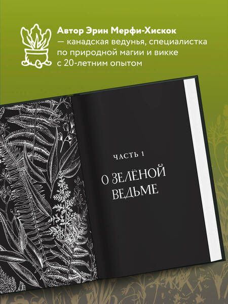 Фотография книги "Эрин Мёрфи-Хискок: Green Witch. Полный путеводитель по природной магии трав, цветов, эфирных масел и многому другому"