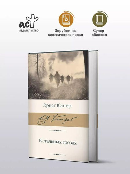 Фотография книги "Эрнст Юнгер: В стальных грозах"