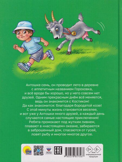 Фотография книги "Этери Николаевна: Солнце в горох. Приключения Антошки и Костика"