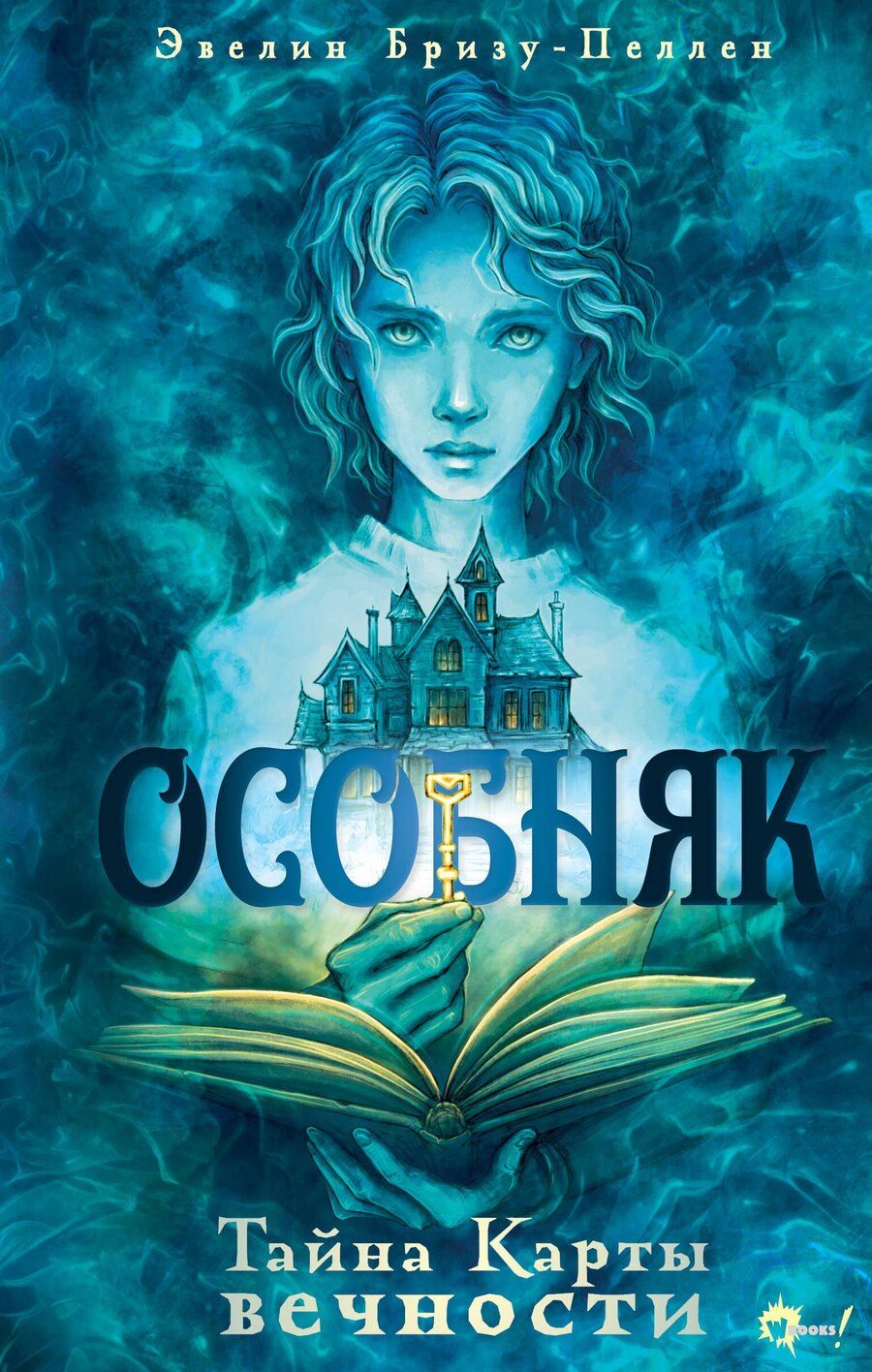 Обложка книги "Эвелин Бризу-Пеллен: Особняк. Тайна Карты вечности"