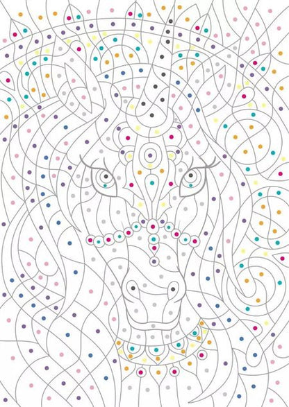 Фотография книги "Фантастические единороги. Цвета, символы, номера"