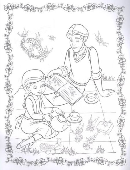 Фотография книги "Феи. Раскраска № 8 (Динь-Динь и Фауна)"