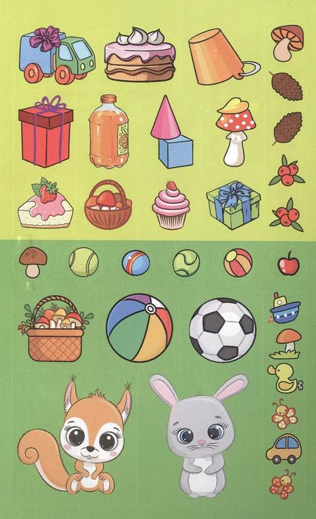 Фотография книги "Филин Филя. 65 наклеек"