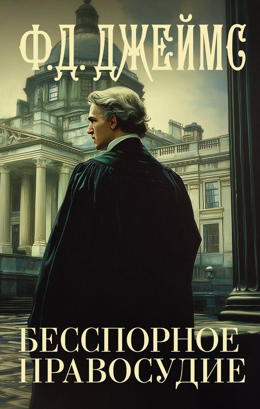 Обложка книги "Филлис Джеймс: Бесспорное правосудие"