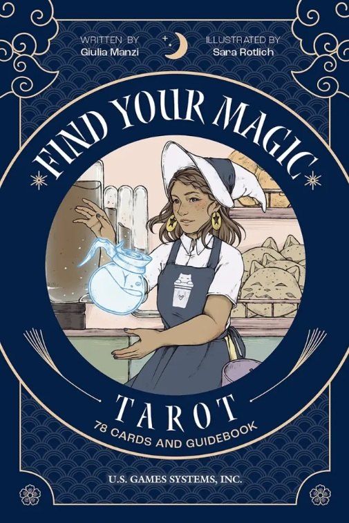 Обложка книги "FIND YOUR MAGIC TAROT (78 карт+инструкция)"