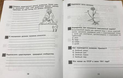 Фотография книги "Фируза Хуснутдинова: ВПР. Окружающий мир. Мир вокруг нас. Курс начальной школы. ФГОС"