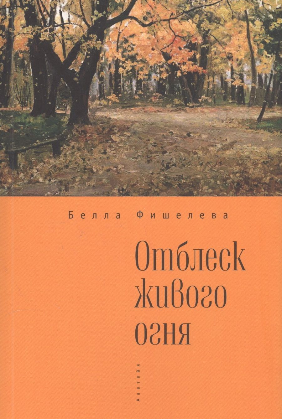 Обложка книги "Фишелева: Отблеск живого огня."