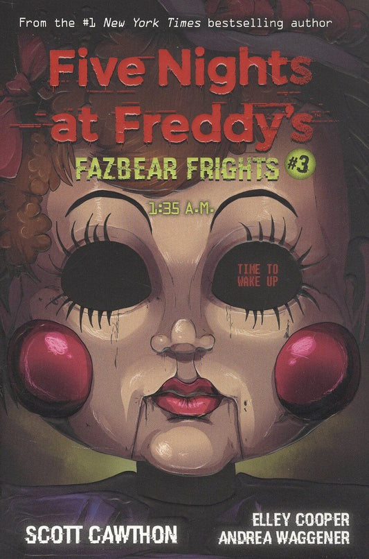 Обложка книги "Five nights at freddy's: Fazbear Frights #3. 1:35 A.M."