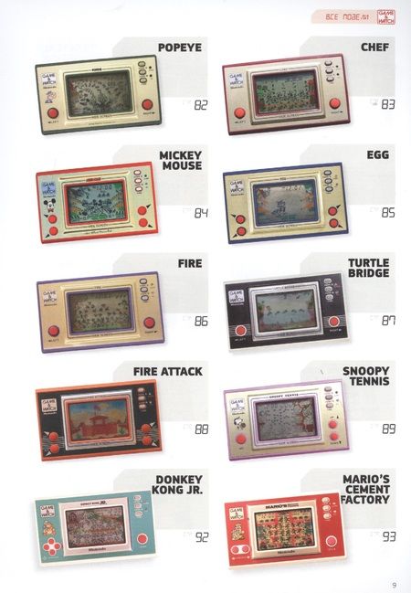 Фотография книги "Флоран Горж: История Nintendo 2. 1980-1991. Game & Watch"